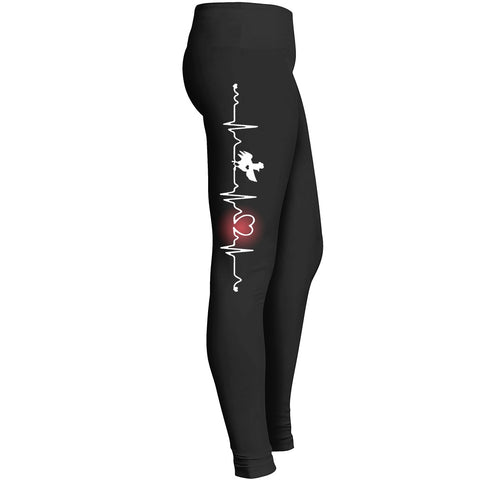 Chicken Heartbeat Leggings