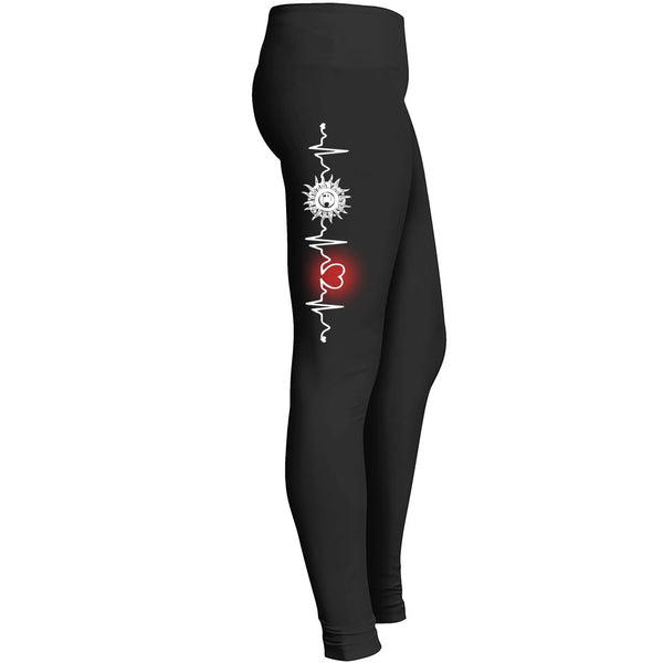 Alice In Chainsred Heartbeat Leggings