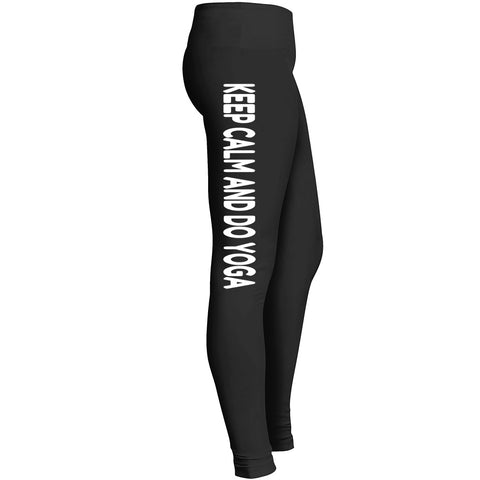 Keep Calm And Do Yoga Leggings
